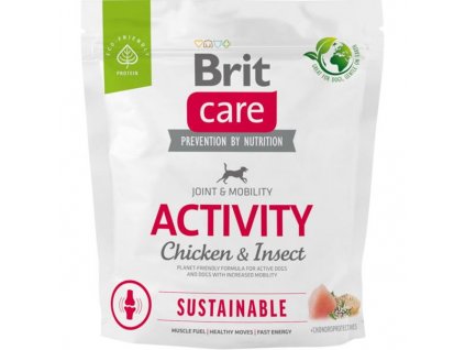 Brit Care Dog Sustainable Activity Chicken+Insect 1 kg