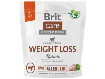 Feed Brit Care Dog Hypoallergenic Weight Loss Rabbit 1kg