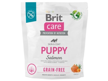 Brit Care Dog Getreidefreies Welpenfutter Lachs 1kg