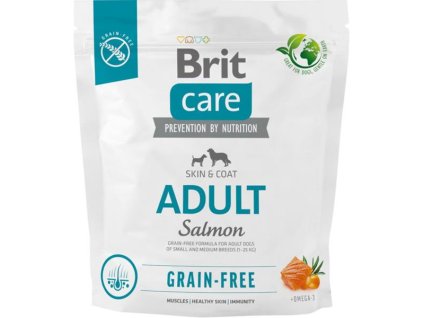 Brit Care Dog Grain-free Adult Salmon 1 kg