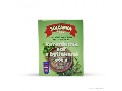 Sea salt with spices and herbs 500g SOLČANKA