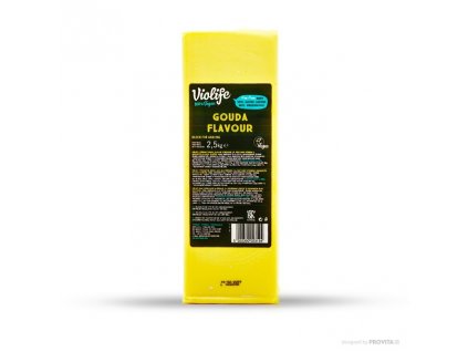 Blok s příchutí gouda 2,5 kg VIOLIFE