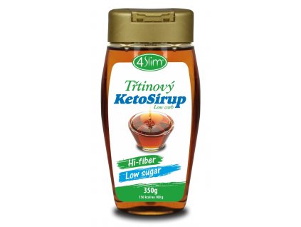 Sirup Keto třtinový bezl. 350g 4SLIM