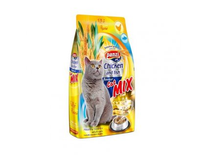 Panzi Cat Mix Chicken, Fish 10 kg kuřecí+ryba granule pro kočky