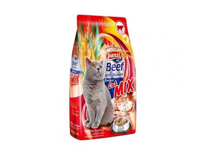 Panzi Cat Mix Beef, chicken 10 kg hovězí+kuřecí granule pro kočky