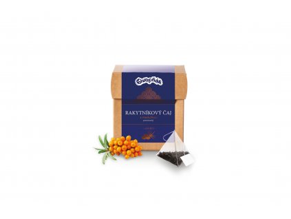 Sea buckthorn tea with lemon balm - Ovocňák 12x3g