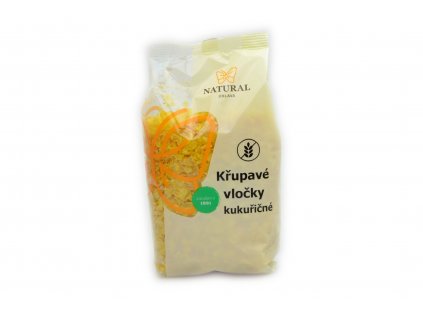 Chrumkavé vločky KUKURIČNÉ - Natural 200g