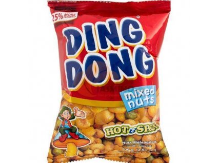 DING DONG Mix ořechy pálivé a pikantní 100g