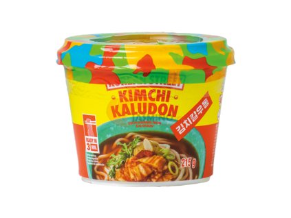 KOREAN STREET inst. polévka Kaludon Kimchi v misce 215g