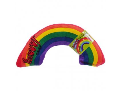 Cat Yeowww rainbow toy with catnip RW