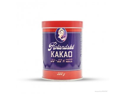 Kakao holandské plechovka 200g KÁVOVINY