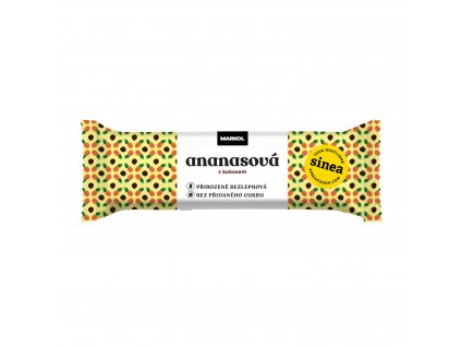 SALE!!! Pineapple bar with coconut 40 g MARKOL