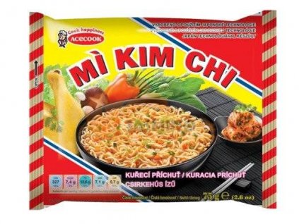 ACE KIM CHI Makaron instant - kurczak 75g