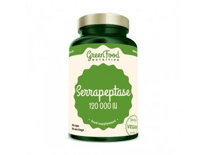 Serrapeptase 120000 IE 60 Kapseln GREENFOOD