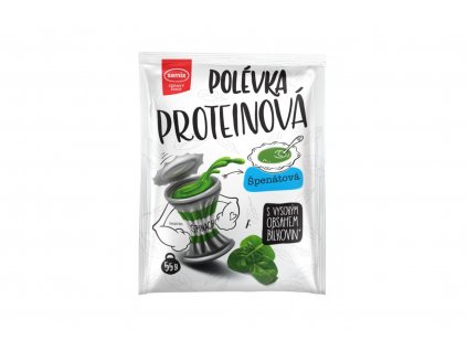 Proteinová polévka špenátová - Semix 55g