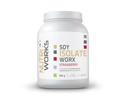 1 soy isolate worx jahoda 900 g