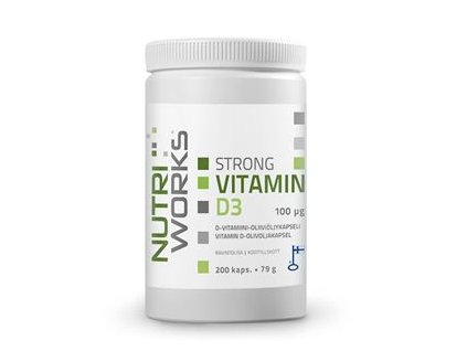 1 stong vitamin d3 200 kapsli