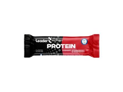 Baton proteic 61 g iaurt, căpșuni și zmeură (fără gluten)