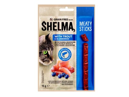 Shelma Sticks with trout and blueberries GF 15 g
