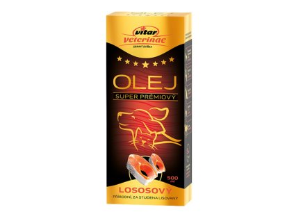 Vitar Veterinae Lososový olej 500 ml