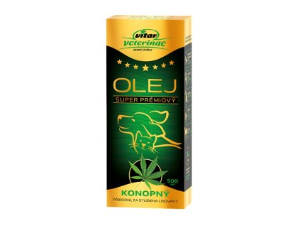 Vitar Veterinae Konopný olej 500 ml