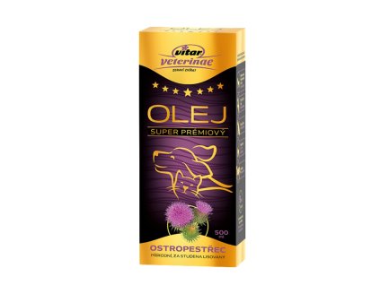Vitar Veterinae Olej z Ostropestu Plamistego 500 ml