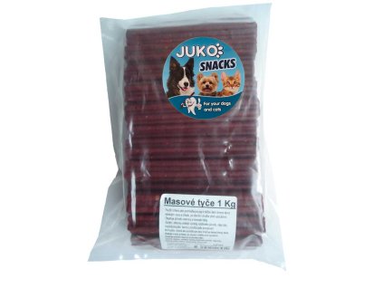Przekąski JUKO Snacks, paluszki mięsne 1 kg (ok. 30 szt.)