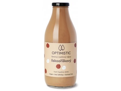 Haselnussdrink mit Dattelsirup 750 ml OPTIMISTIC