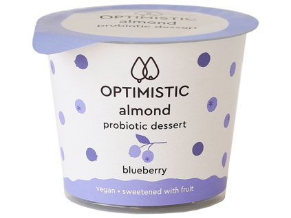 Mandľový dezert Čučoriedka 125 g OPTIMISTIC