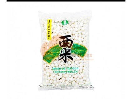 golden chef bile tapiokove perly l 400g
