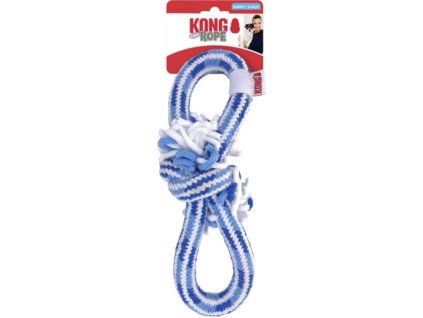 Textiljáték Puppy Rope kötélhúzó KONG M
