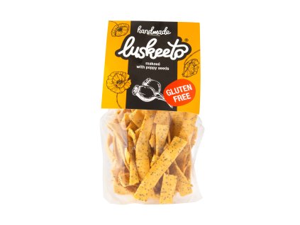 Hülsenfruchtcracker mit Mohn 70 g LUSKEETO