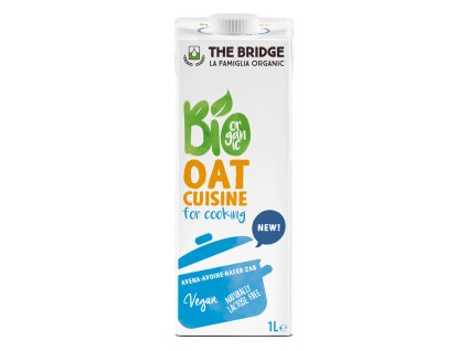 Krem owsiany do gotowania 1 l BIO THE BRIDGE