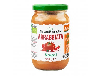 Omáčka rajčatová Arrabbiata 345 g BIO BIO ORGANICA ITALIA