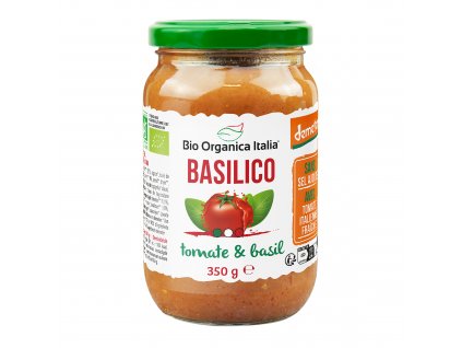 Omáčka rajčatová s bazalkou 350 g BIO BIO ORGANICA ITALIA