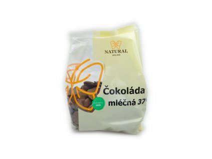 Milk chocolate 37% - Natural 250g