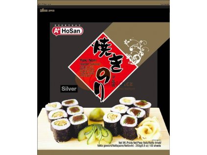 HOSAN Sushi Nori Silver 250g/100ks