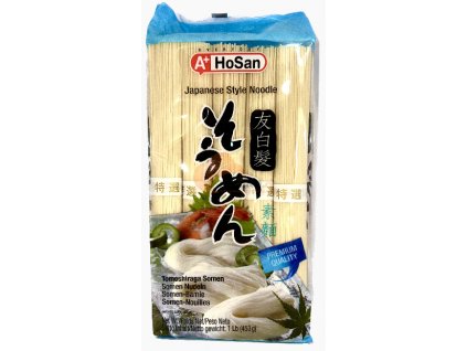 HOSAN TOMOSHIRAGA sušené soba nudle 453g