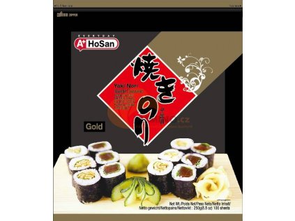 HOSAN Sushi Nori Gold 250g/100ks