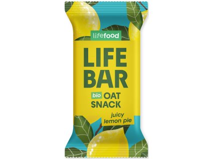 Bio ovesná tyčinka citrónová Lifefood 40 g