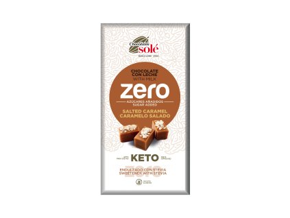 Tejcsokoládé sózott karamell steviával cukormentes 100 g TALP