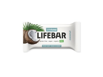 Lifebar coconut bar 25 g BIO LIFEFOOD