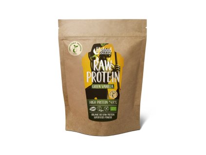 Proteinowy waniliowy z młodym jęczmieniem RAW 450 g BIO LIFEFOOD