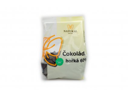 Čokoláda hořká 60% - Natural 250g