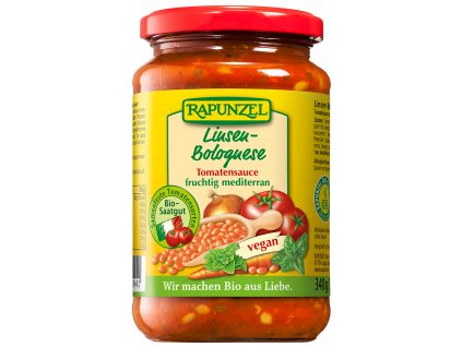 Bolognesesauce mit roten Linsen 340 g BIO RAPUNZEL