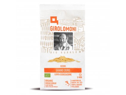 Těstoviny risoni polévkové semolinové 500 g BIO GIROLOMONI