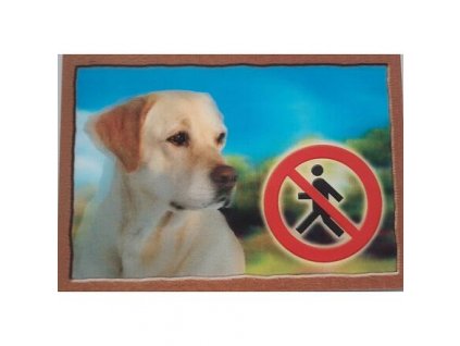 3D Dog Tag, Labrador Retriever (beige)