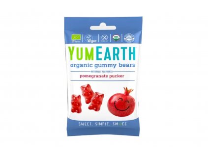 Ovocné želé medvídci bonbony BIO - YumEarth 50g