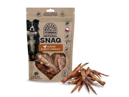 DOG SNAQ dried chicken claws 100 g
