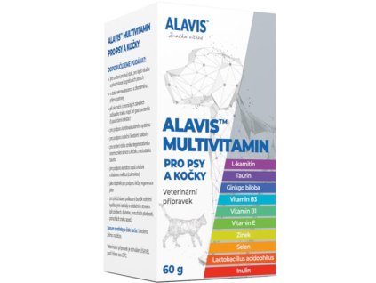 Alavis Multivitamín pro psy a kočky 60 g